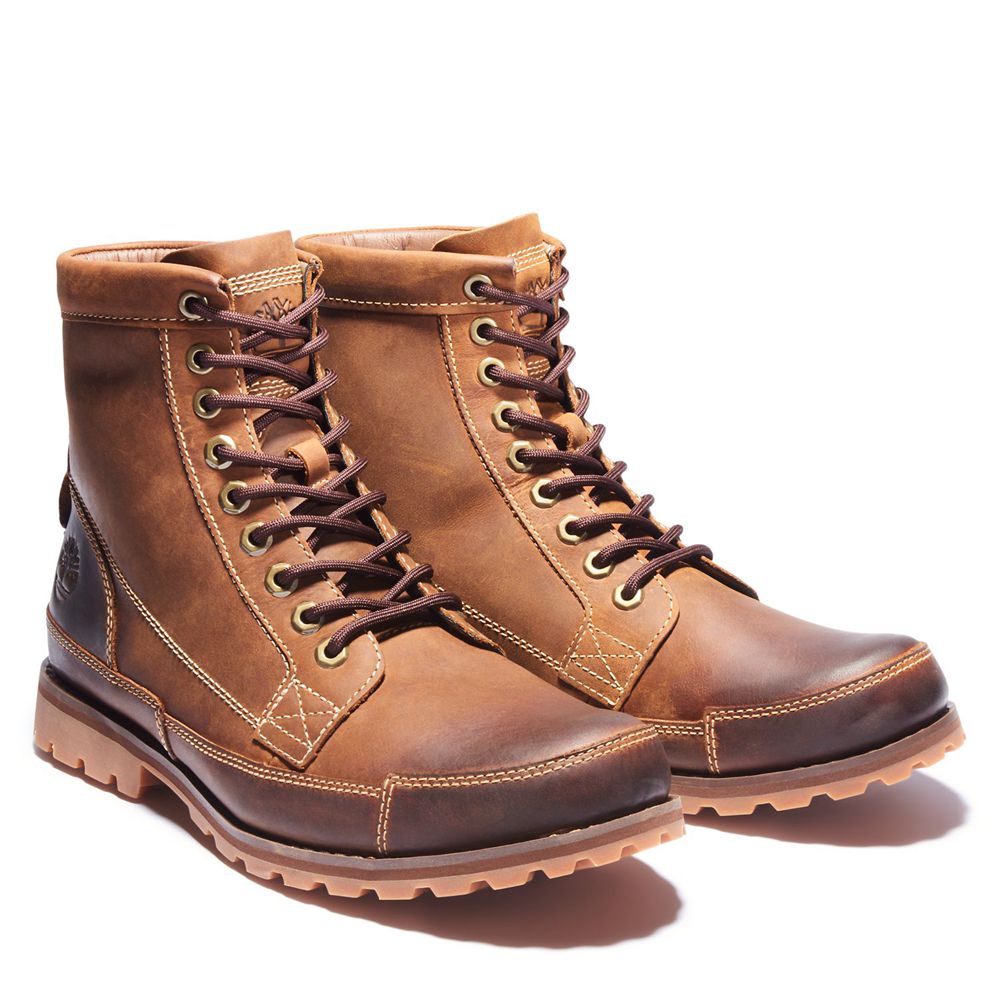 Bototos Timberland Hombre 6-Inch Earthkeepers® Original Marrones - Chile XQZ-064918